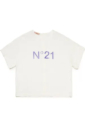 Nº21 Chemise à logo imprimé