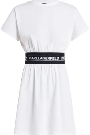 Karl Lagerfeld Robe à bande logo