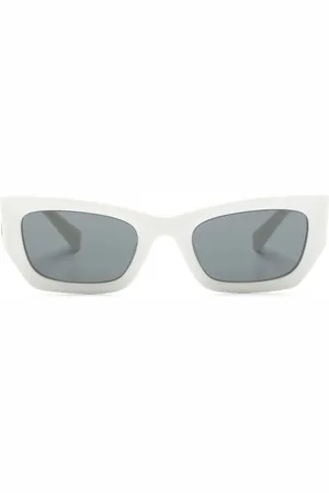 Miu Miu Lunettes de soleil à plaque logo