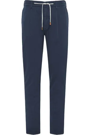 ELEVENTY Pantalon droit à lien de resserrage