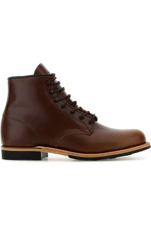 Red Wing Bottines à détails de surpiqûres