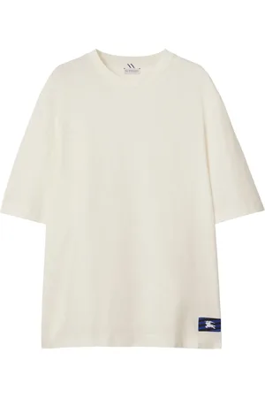 Burberry T-shirt en coton à patch logo EKD