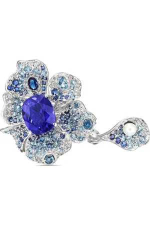 Anabela Chan Bague en or blanc 18ct