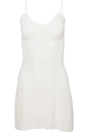 FLEUR DU MAL Robe courte en maille pointelle