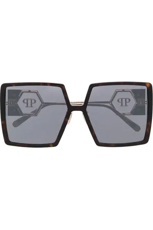 Philipp Plein Lunettes de soleil à monture carrée