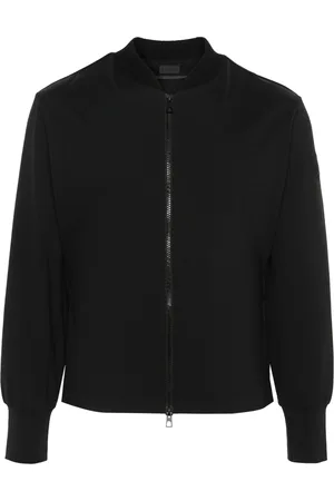 Moncler Veste bomber à logo appliqué