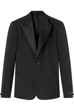 VERSACE Blazer Duchesse à finitions en satin