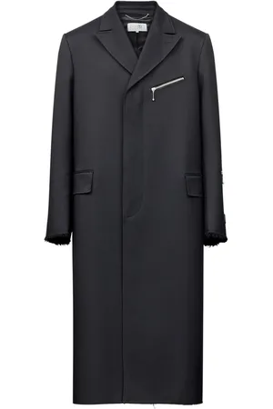 Maison Margiela Manteau à détails de zips