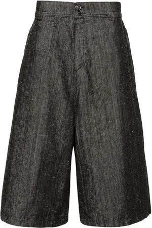Etro Short en jean à coupe sarouel