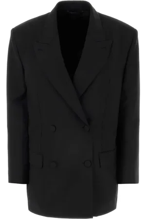 Givenchy Blazer en laine mélangée à boutonnière croisée