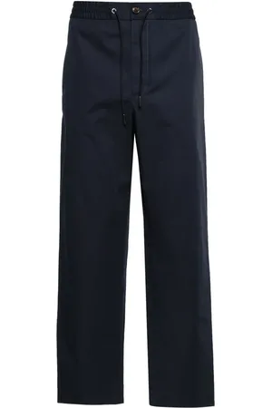 Moncler Pantalon fuselé à logo appliqué