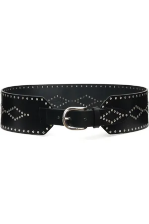 Isabel Marant Ceinture en cuir Lucie à détails de clous