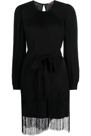 Twin-Set Robe courte à franges