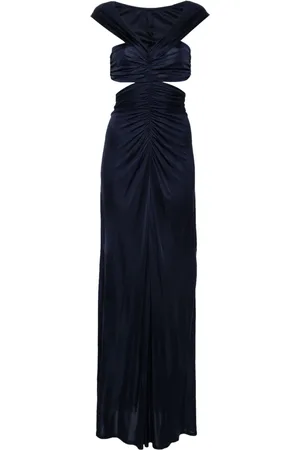 Atlein Robe longue à découpes