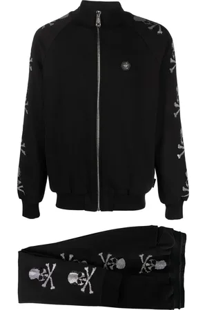 Philipp Plein Survêtement à logo imprimé