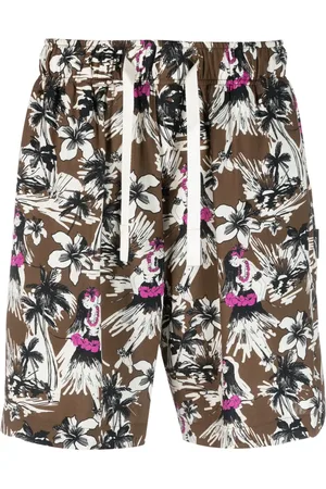 Palm Angels Short à imprimé graphique