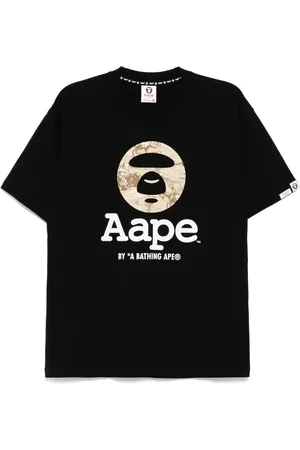 A Bathing Ape T-shirt à logo Moonface
