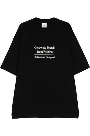 Vetements T-shirt à logo brodé