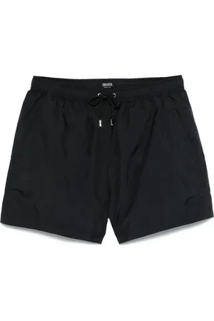 Ermenegildo Zegna Short de bain à logo brodé