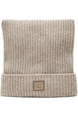 Acne Studios Bonnet à logo Face