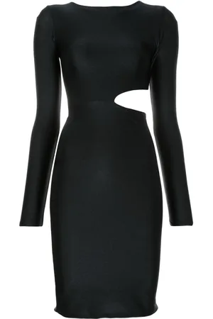 Lethicia Bronstein Robe mi-longue Sophia à découpe