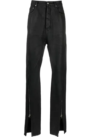 Rick Owens Jean slim Bolan Banana à taille haute