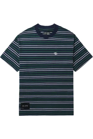 Izzue T-shirt en coton à rayures