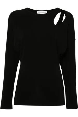 Victoria Beckham T-shirt à détail torsadé