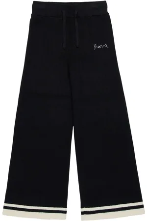 Marni Pantalon à logo brodé