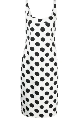 Marni Robe mi-longue sans manches à pois