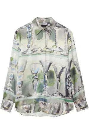 Msgm Chemise à imprimé cachemire