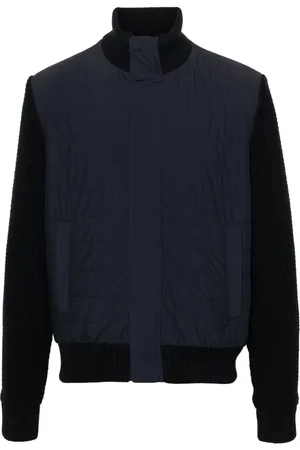 HERNO Veste à empiècements matelassés
