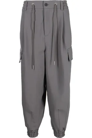 SONGZIO Pantalon cargo à lien de resserrage