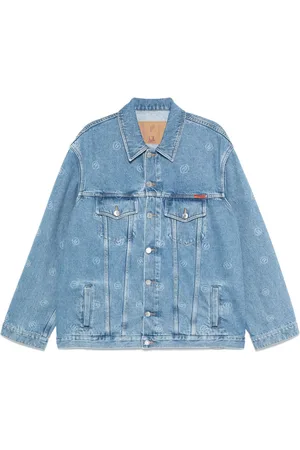 MARTINE ROSE Veste à détails effet usé