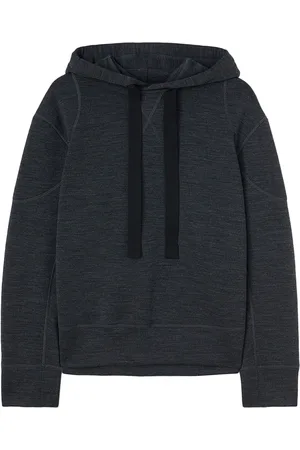 Jil Sander Hoodie en laine à lien de resserrage