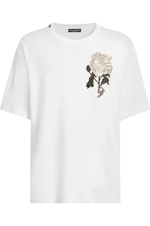 Dolce & Gabbana Chemise à fleur brodée