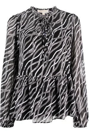 Michael Kors Blouse à imprimé chaine