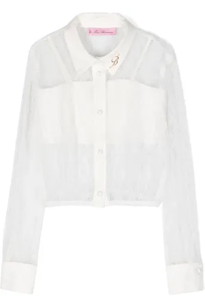 MISS BLUMARINE Blouse à plaque logo