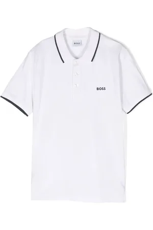 HUGO BOSS Polo à logo embossé