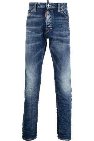 Dsquared2 Jean skinny à effet délavé