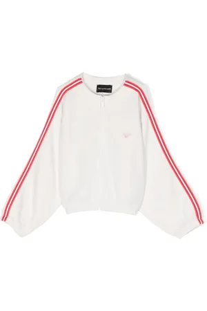 Emporio Armani Veste à rayures latérales