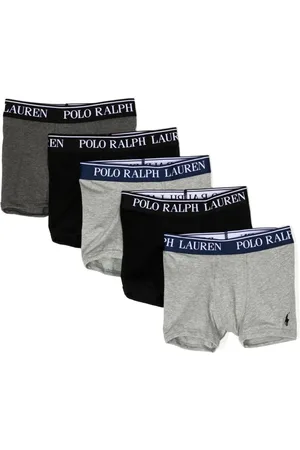 Ralph Lauren Lot de cinq boxers à bande logo