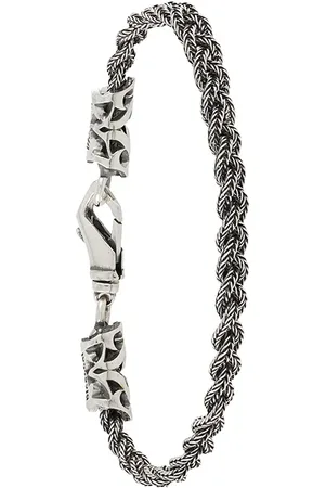 EMANUELE BICOCCHI Bracelet en chaîne martelée