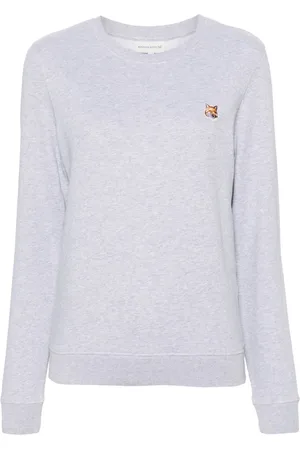 Maison Kitsuné Sweat en coton à patch Fox Head