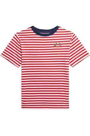 Ralph Lauren T-shirt en coton à rayures