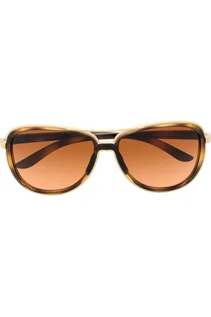 Oakley Lunettes de soleil Split Time à monture aviateur