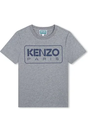 Kenzo T-shirt en coton à logo imprimé