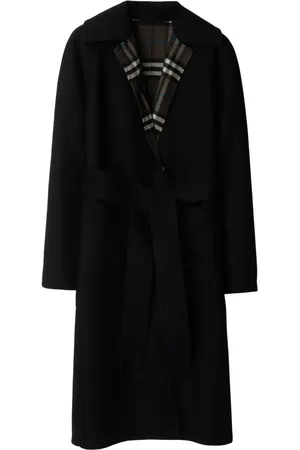 Burberry Manteau réversible à carreaux