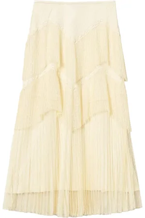 Twin-Set Jupe longue en tulle à plis