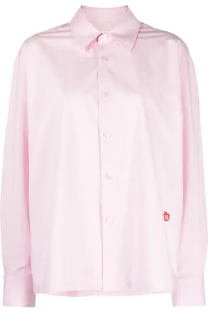 Alexander Wang Chemise en coton à patch logo